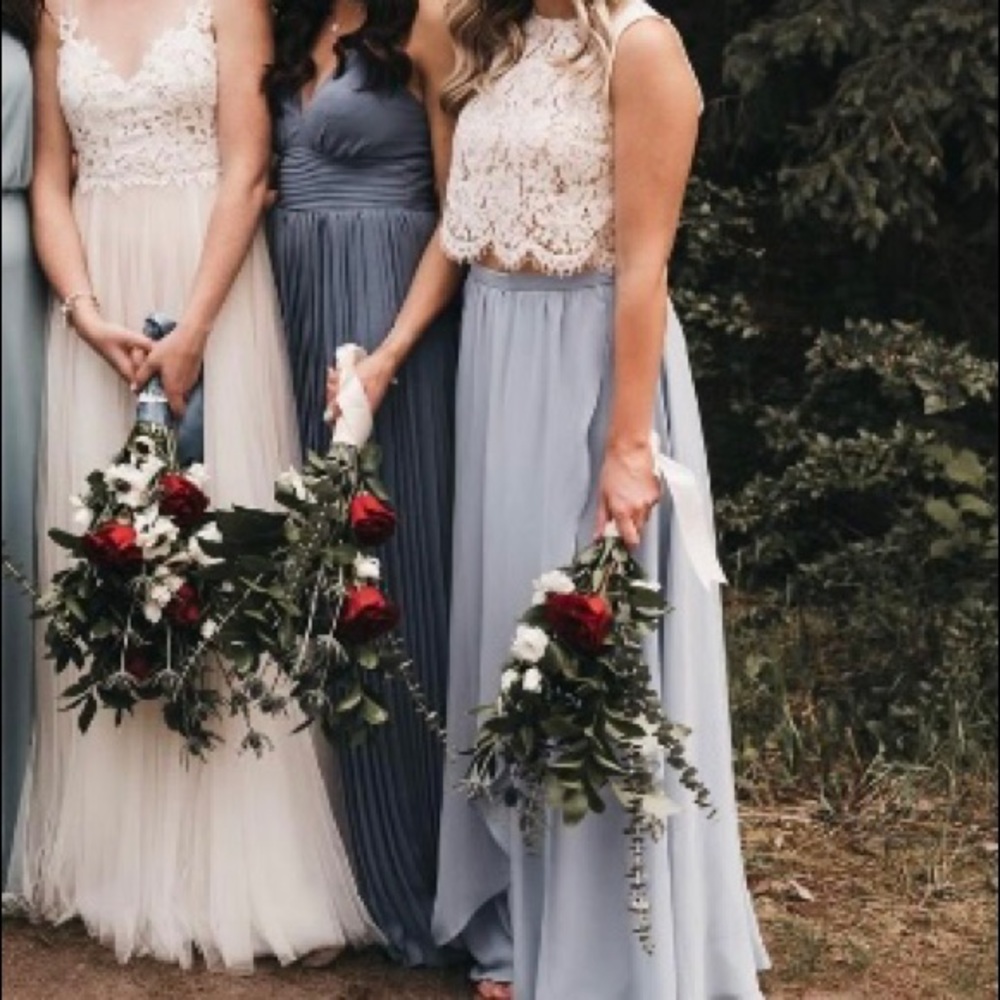 Jenny Yoo bridesmaid skirt